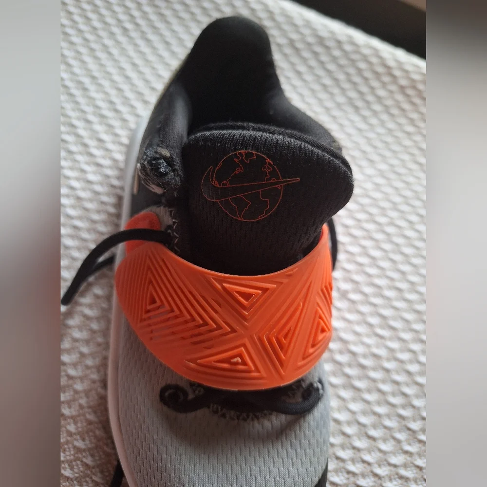 Nike Kids' Sneakers in Orange, Black, and Gray